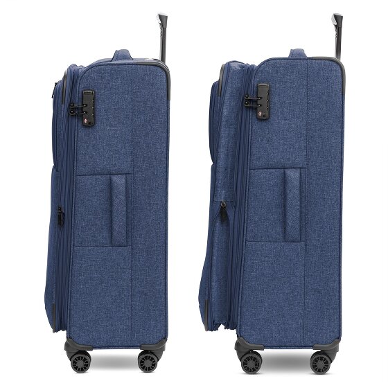 Redolz Essentials 12 LARGE 4 wheels Trolley 79 cm Expandable