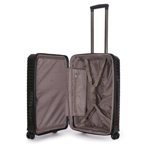 Stratic Bright+ 4 wheels Trolley M 66 cm with expansion pleat