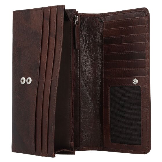 mano Donna Aurona wallet RFID leather 19 cm