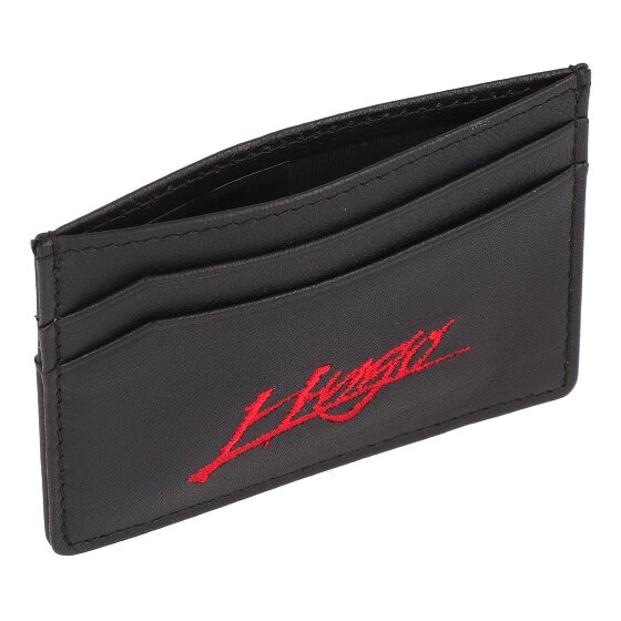 Hugo Handwritten Credit card case Leather 10 cm