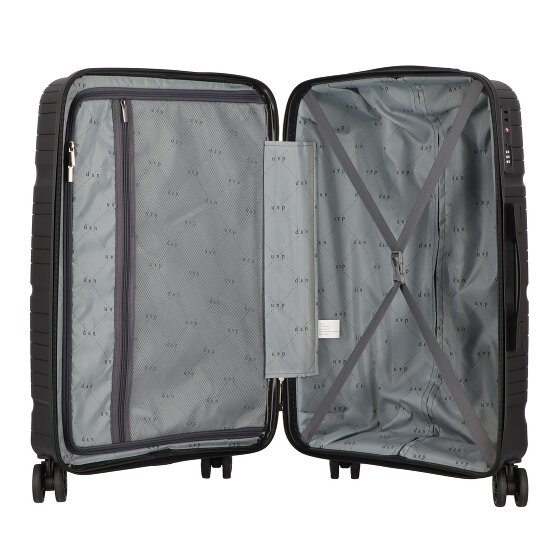 d&n Travel Line 4300 4 wheels Suitcase set 3-piece