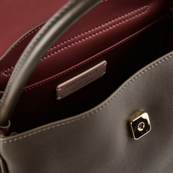Coccinelle Pansy Shoulder Bag Genuine Leather 27 cm