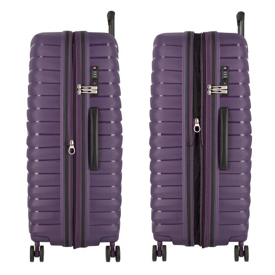 Jump Xwave 4 wheels Trolley 76 cm with expansion pleat