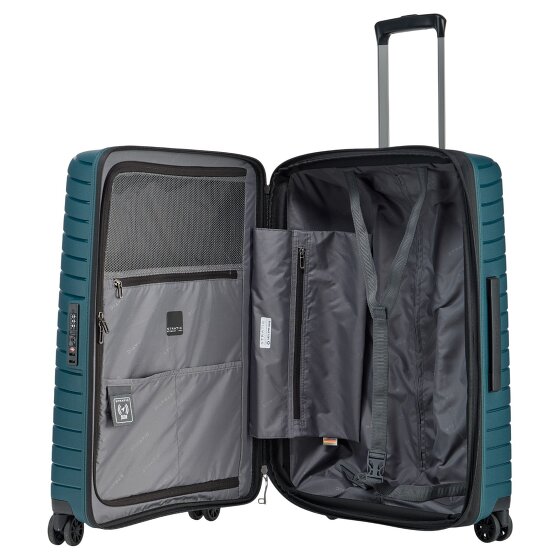 Stratic Novium 4 wheels Trolley M 65 cm with expansion pleat