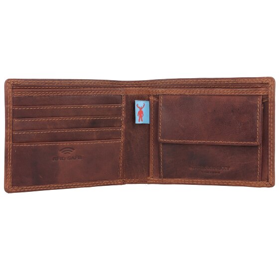 Jack Kinsky Monterey Wallet RFID protection Leather 11.5 cm Jack Kinsky Monterey Wallet RFID protection Leather 11.5 cm