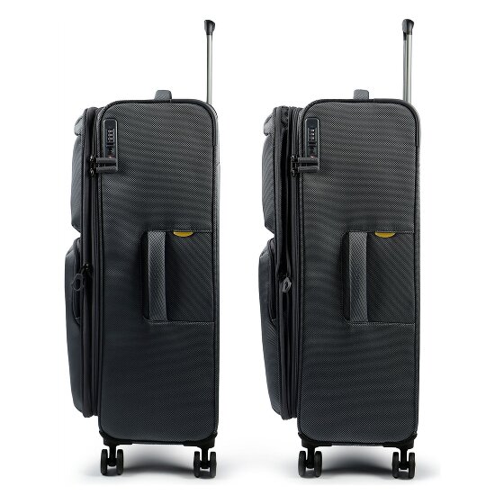 Mandarina Duck Zephyr 4 wheels Trolley L 78 cm Expandable