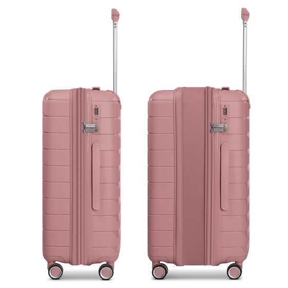 Franky London 4 wheels Trolley M 65 cm with expansion pleat