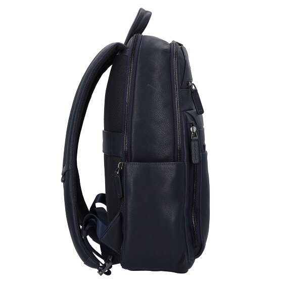 Piquadro Paavo Daypack Genuine Leather 43 cm Laptop compartment
