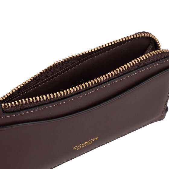 Coach New York Credit card case Leather 8 cm