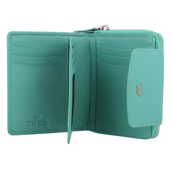 Braun Büffel Joy Wallet RFID protection Leather 12 cm