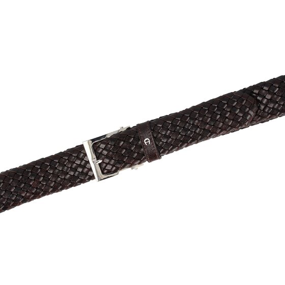 Aigner Business braided belt leather