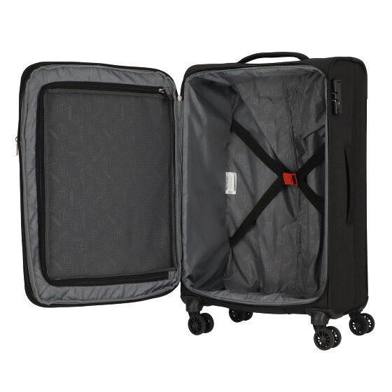 American Tourister Street Roll 4 wheels Suitcase set 3-piece with expansion pleat