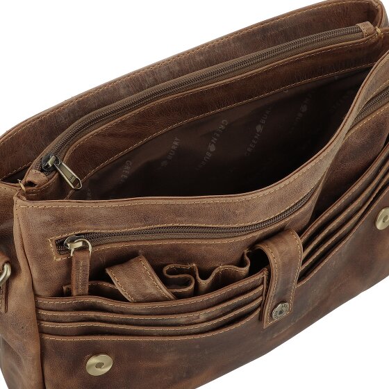 Greenburry Vintage messenger leather 34 cm