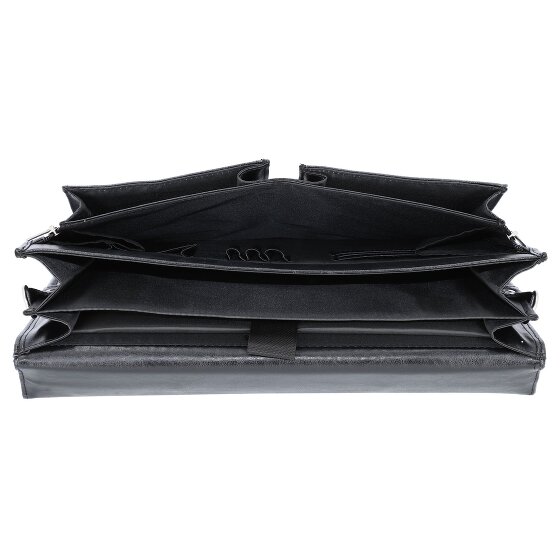 Alassio Veneto briefcase leather 42 cm laptop compartment