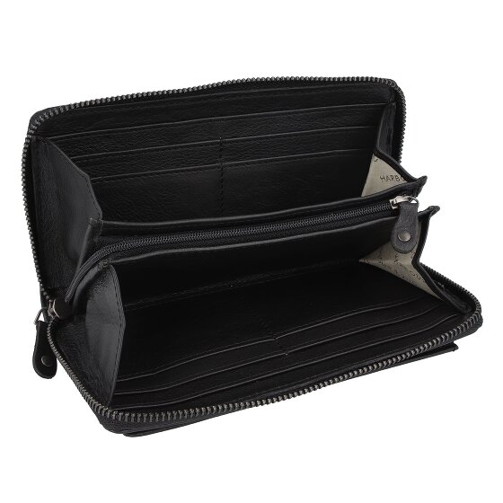 Harbour 2nd Just Pure Pamela Wallet RFID protection Leather 19.5 cm