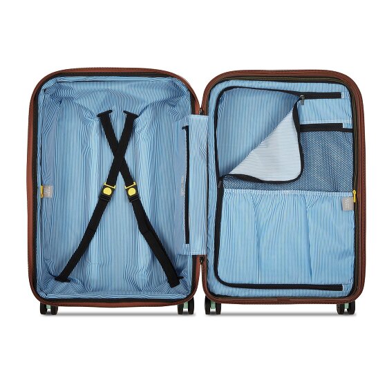 Delsey Paris Carrousel 2 4 wheels Trolley 68 cm with expansion pleat