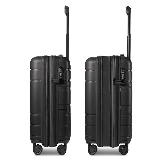 Redolz Essentials 11 4 wheels Cabin suitcase 55 cm Expandable