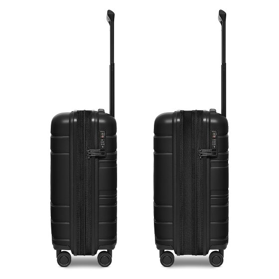 Redolz Essentials 11 4 wheels Cabin trolley 55 cm with expansion pleat