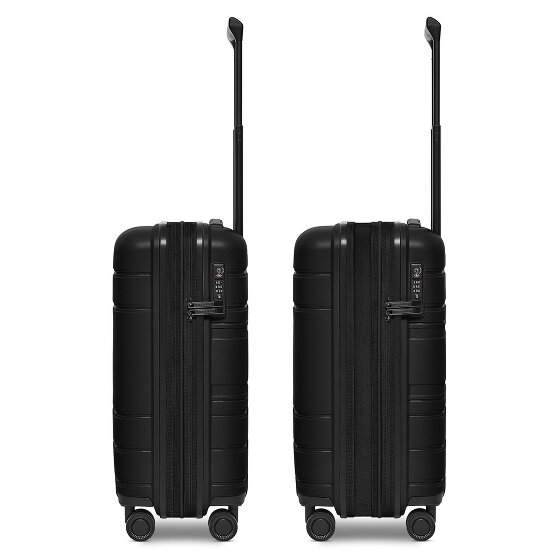 Redolz Essentials 11 4 wheels Cabin trolley 55 cm with expansion pleat