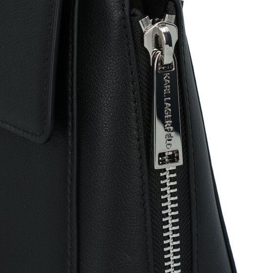 Karl Lagerfeld Behind the Seams Handbag Leather 24 cm with expansion pleat