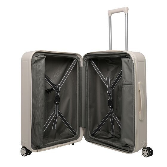 Travelite Panello 4 wheels Trolley M 65 cm with expansion pleat
