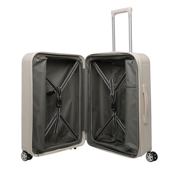 Travelite Panello 4 wheels Trolley M 65 cm with expansion pleat