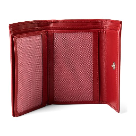 Esquire Silk Wallet RFID protection Leather 13 cm