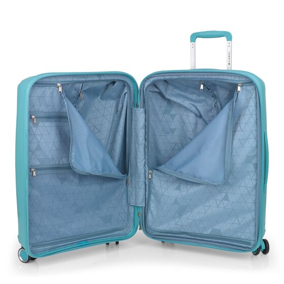Gabol Queens 4 wheels Trolley M 64.5 cm with expansion pleat