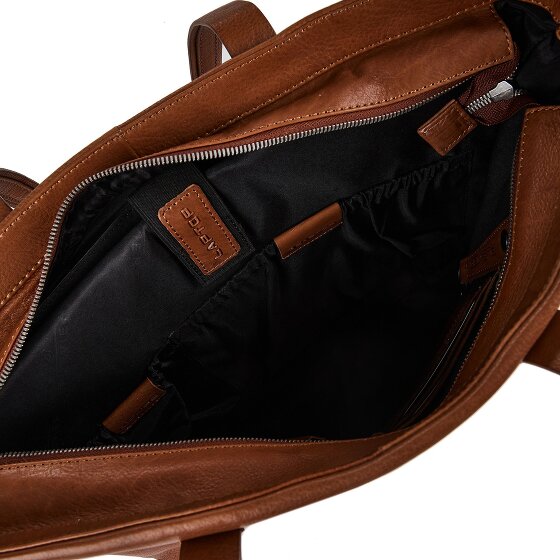 Plevier Catz Briefcase RFID protection Genuine Leather 43 cm Laptop compartment