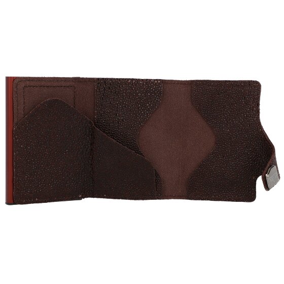 Tru Virtu Click & Slide credit card case wallet RFID leather 6.5 cm