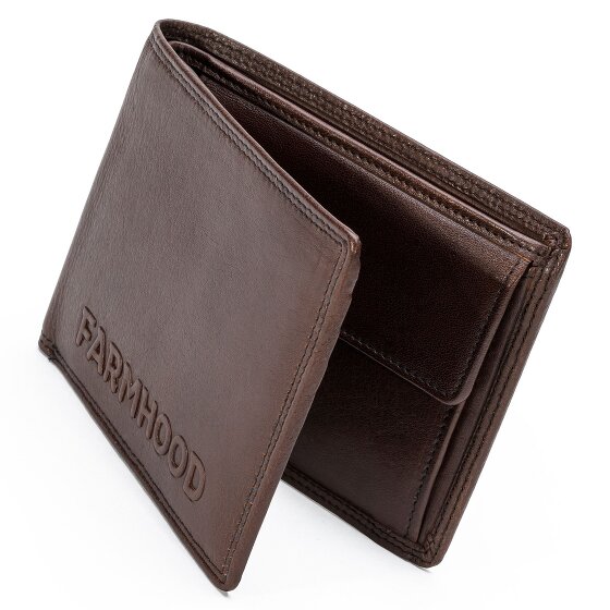 Farmhood Memphis Wallet RFID protection Genuine Leather 12.5 cm