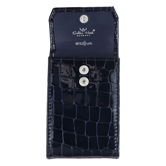 Golden Head Cayenne Credit card case RFID protection Genuine Leather 7 cm