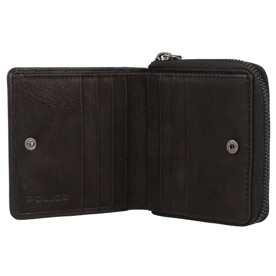 Police PT150-10368 Wallet leather 12 cm