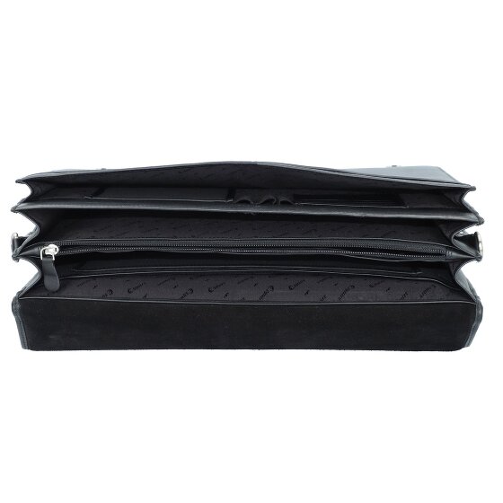 Esquire Oxford briefcase leather 41 cm laptop compartment Esquire Oxford briefcase leather 41 cm laptop compartment