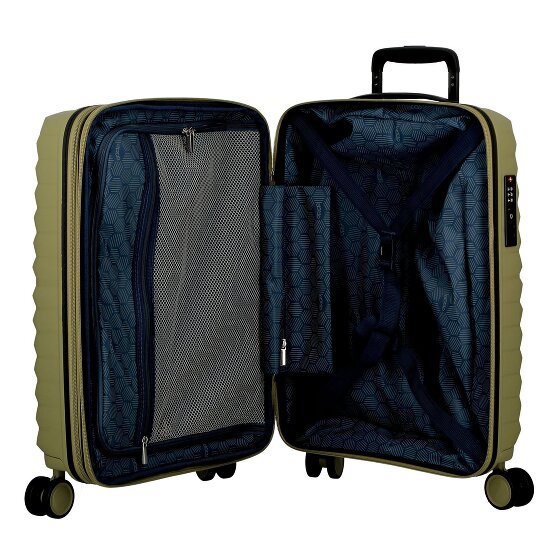 Jump Xwave 4 wheels Cabin trolley 55 cm with expansion pleat