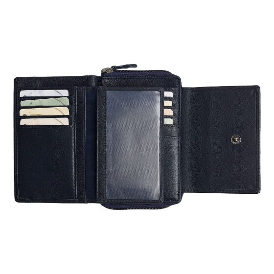 The Chesterfield Brand Orveta Wallet RFID protection Genuine Leather 13 cm