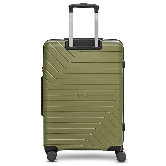 Redolz Essentials 05 3-SET 4 wheels Suitcase set 3-piece