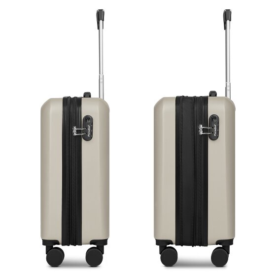 Check.In Paradise 2.0 4 wheels Cabin trolley S 58 cm with expansion pleat