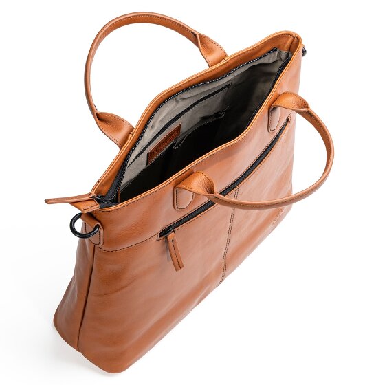 Farmhood Memphis Handbag Leather 37 cm Laptop compartment
