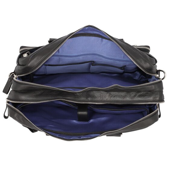 Alassio Campo briefcase leather 42 cm laptop compartment