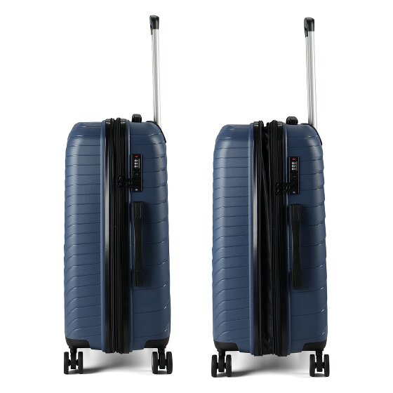 Benzi 5808 4 wheels Suitcase set 3-piece with expansion pleat