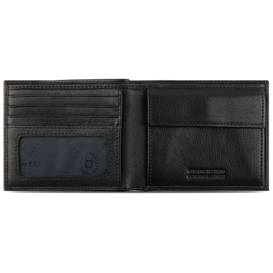 Bugatti Nome Wallet RFID protection Leather 11 cm