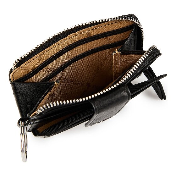 Braun Büffel Joy Credit card case RFID protection Leather 11 cm