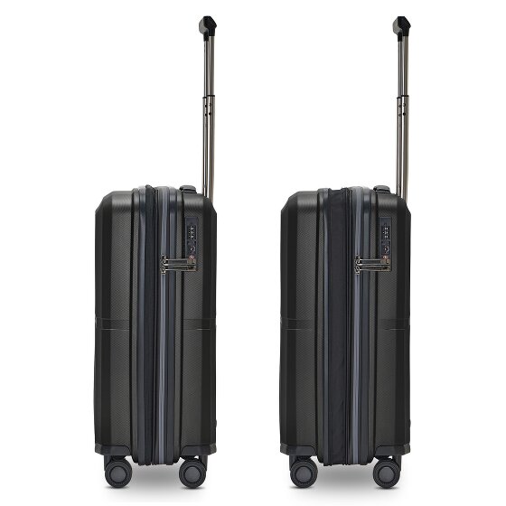 Pactastic Collection 01 4 wheels Cabin trolley S 55 cm with expansion pleat