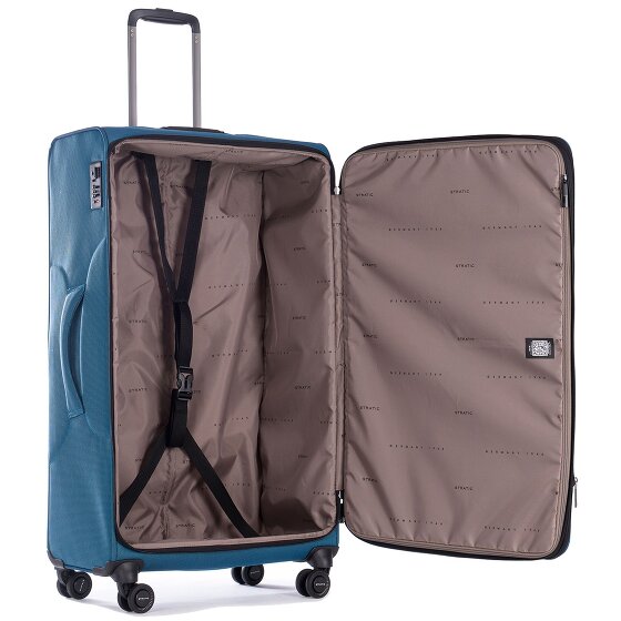 Stratic Bendigo Light + 4 wheels Trolley 84 cm Expandable