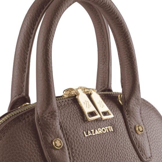 Lazarotti Bologna Leather Handbag Genuine Leather 23 cm