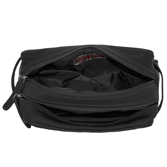 The Chesterfield Brand Wax Pull Up Toilet bag Leather 24 cm