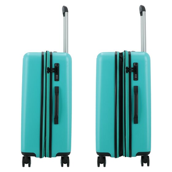Gabol Future Plus 4 wheels Trolley 66 cm with expansion pleat