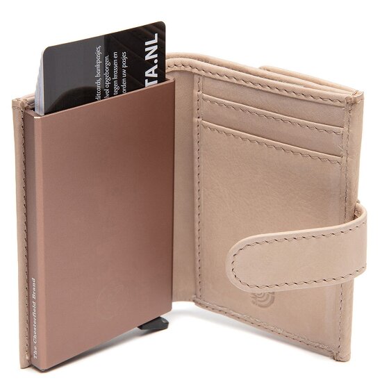 The Chesterfield Brand Torola Wallet RFID protection Genuine Leather 7.5 cm