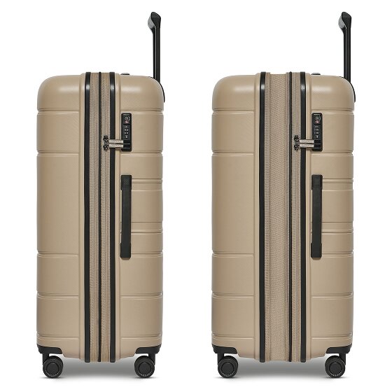 Redolz Essentials 11 4 wheels Trolley 76 cm with expansion pleat